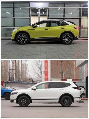 0.67h 빠른 충전 전기 자동차 원거리 425 킬로미터 VW ID 4X 뉴 에너지