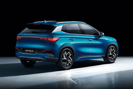 510 킬로미터 순수한 전기 자동차