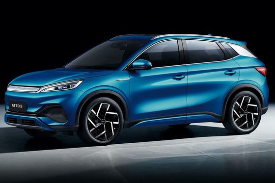 510 킬로미터 순수한 전기 자동차