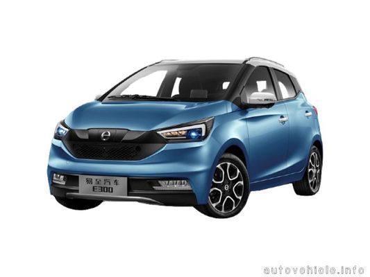 100 킬로미터 / Ｈ는 속도 전기 자동차 JMC EV3 뉴 에너지 EV 자동차 세단 302 킬로미터 국민 경제 개발 심의회를 금식시킵니다