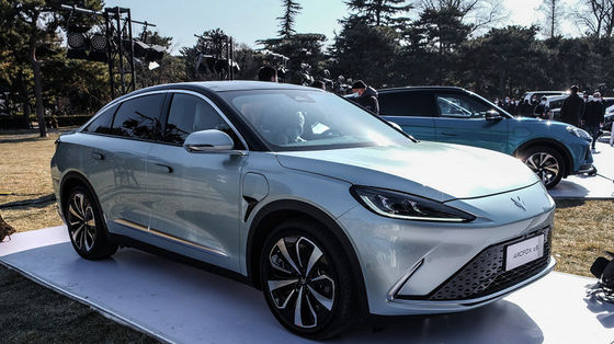 ARCFOX Ｓ 작전기이 SUV 자동차 500 킬로미터 범위 FWD 왼손 스티어링 자동차