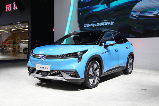 110 km/H GAC 아이온 전기 자동차 5 문 5 인승 세단형 승용차 리튬 이온 전지