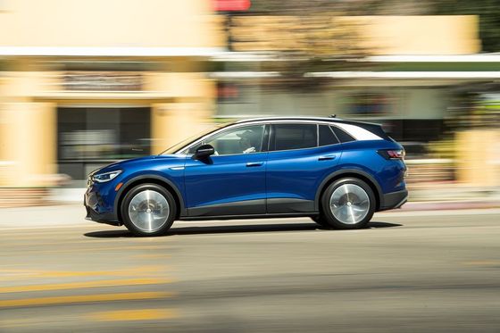 607 킬로미터 원거리 EV 자동차 계약 SUV 볼크 스와겐 Id 4X 160 킬로미터 / Ｈ