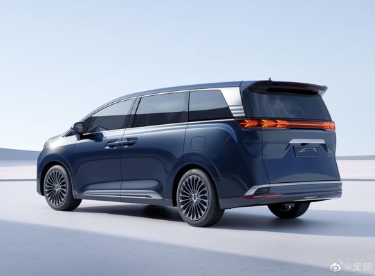 덴자 D9 MPV EV 자동차 571nm 리튬 철 배터리 4WD 전기 SUV 180 킬로미터 / Ｈ