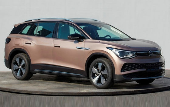 VW ID 6X 순수한 전기 자동차 SUV 160 km/H 5 문 7 시트 180 에이치피 연비 460 킬로미터
