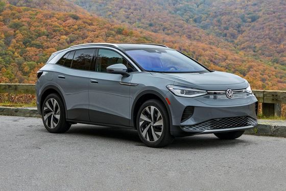 VW ID 4X 4 바퀴는 전기 자동차 160 km/H 소형 EV 고급 SUV 310NM 토크를 운전합니다