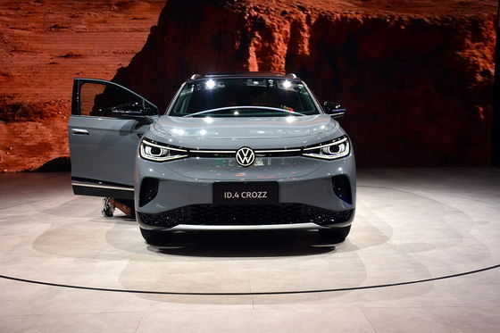 600Km 신속충전 전기 차량 SUV Vw ID.4 CROZZ 일렉트릭 시티 자동차