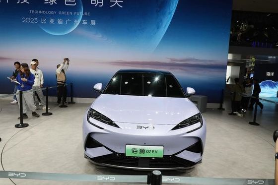 하남한 순수 전기 BYD SEA LION 07 EV 자동차 블레이드 배터리와 함께 새로운 에너지 차량