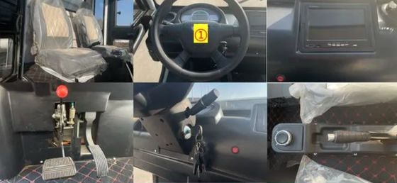 4m3 미니 쓰레기 쓰레기 먼지 수집 전기 쓰레기 청소 트럭 소방 트럭