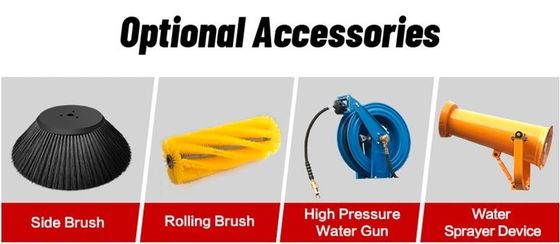 완전 밀폐된 캐비닛 바닥 청소기 운전형 도로 청소기 거리 청소기