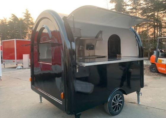 옥외 햄버거 공장 외식 모바일 패스트 푸드 트레일러 스테인레스 스틸 부엌