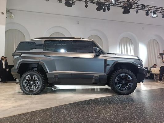 대용량 EV 자동차 둥펑 멘시 M-히로 917 EV 생산 시작 1000 HP 505 Km 범위 하에 후드