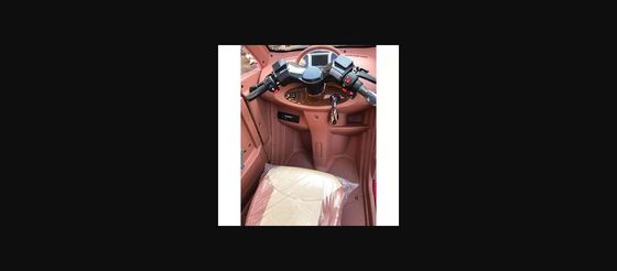 1200W 모터 3 좌석과 함께 3 바퀴 완전 폐쇄 카빈 승객 전기 삼륜구동