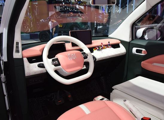 스마트 미니 에브 자동차 체리 미니 전기 4륜 QQ 아이스크림 3도어 4석 2023