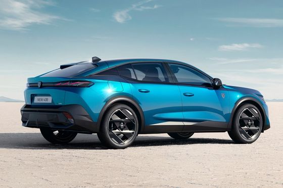 2024 최신 전동차-새 페조 408 세단-SUV LFP 배터리 최고 속도 140km/h 새 전기 자동차