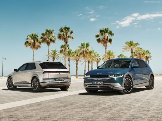 현대 아이오닉5의 새로운 전동차 제품군 430km 범위의 매력적이고 미래형 디자인