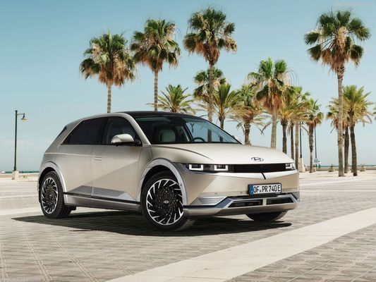 현대 아이오닉5의 새로운 전동차 제품군 430km 범위의 매력적이고 미래형 디자인