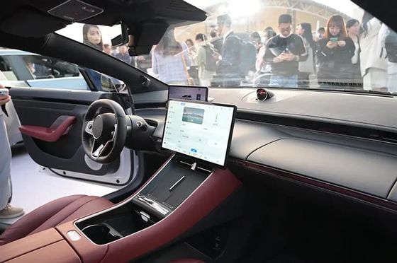 2024 신형 쉐리 화웨이 럭시 S7 2024 럭시 전기 세단 럭시 S7 12.4kw/h 소비자 자율 주차 EV 자동차