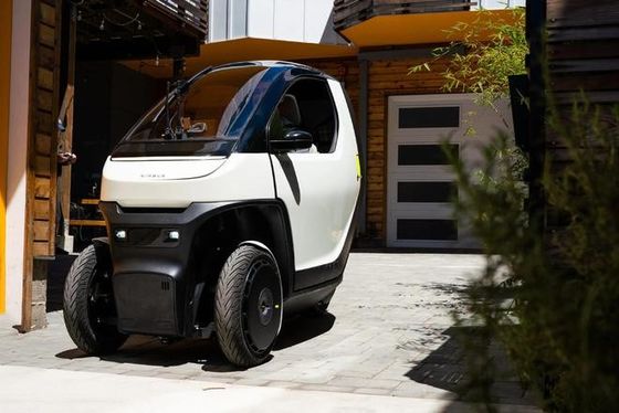 미니 EV 카 @ Nimbus One 시내 출퇴근용 배터리 범위에서 시속 50mph까지의 속도를 낼 수 있는 컴팩트, 기울기 에트릭