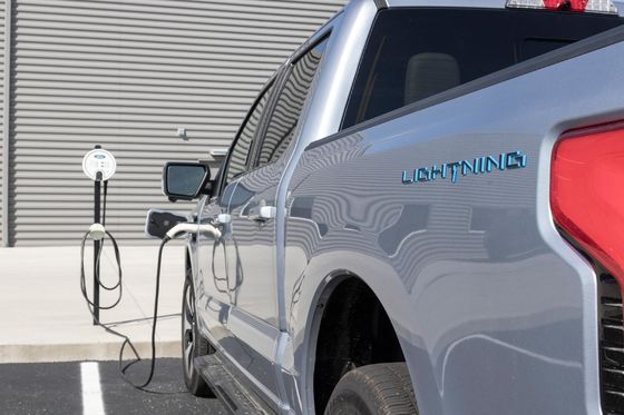 전기차 포드 F-150 라이트닝 순수 전기 픽업