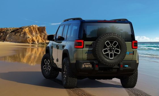 전동 SUV 2024 Jeep Recon EV 겹쳐질 지붕 뚜라기 제거 & 크래블 바위