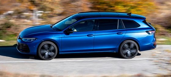 다재다능한 에스테이트 VW 새로운 폭스바겐 패사트 PHEV 2024 268bhp와 400Nmof 토크,7.4s 가속