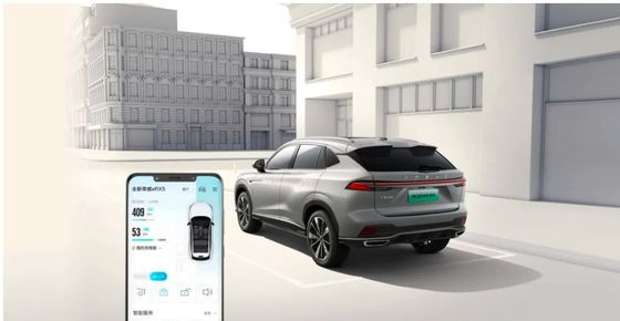 2023 가장 많이 팔린 중국 EV 자동차 5 개의 문 5 개의 좌석 500 Km 드라이브 범위 Roewe ERX 5 SUV 하이브리드 자동차 @ 최고 속도 200km/h