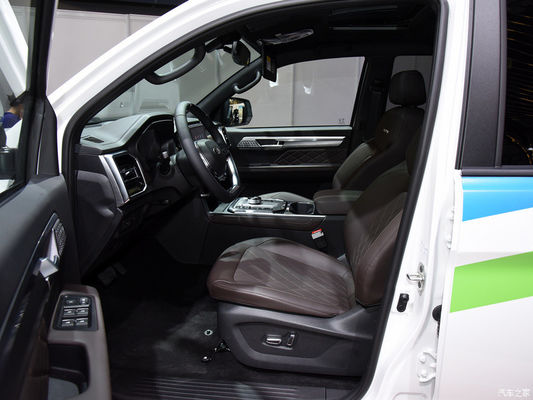 JAC T9 HUNTER EV 전동 픽업 차기, 전기 모터 드라이브 트레인 및 CLTC 범위 310 마일 (500 Km) 이상