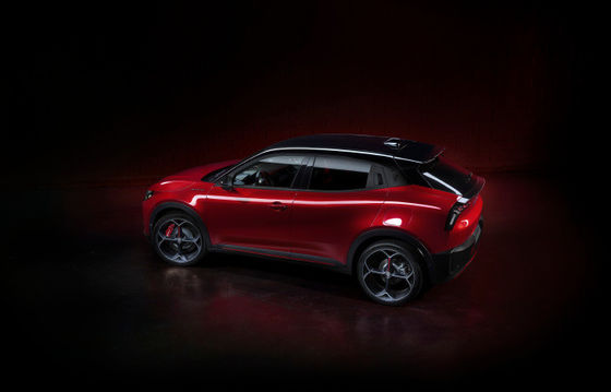 전판 가장 스포츠틱한 컴팩트 자동차 알파 로미오 첫 EV 밀라노 2 개의 드라이브 트레인 옵션 156ph & 240ph WLTC 240마일