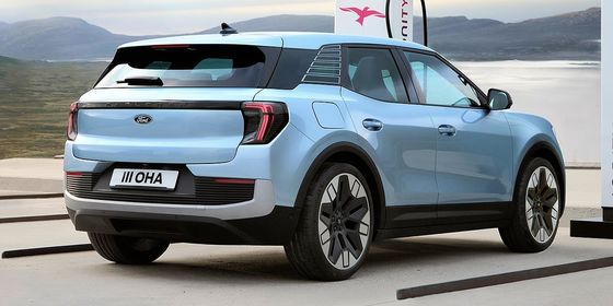 순수 전기 크로스오버 포드 익스플로러 WLTP 380km 범위 9초 가속 0-100km/h