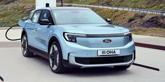 순수 전기 크로스오버 포드 익스플로러 WLTP 380km 범위 9초 가속 0-100km/h