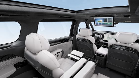 지크 009 순수 전기 럭셔리 MPV MPVS 140kwh 배터리 822km CLTC 범위 0-100km/h 4.5초에