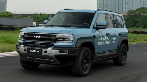 최신 출시 BYD 레오파드 FANGCHENGBAO 5 2024 PHEV 전기 자동차 4.8s 0-100km/h 가속 125km CLTC NEW EV CAR