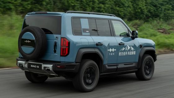최신 출시 BYD 레오파드 FANGCHENGBAO 5 2024 PHEV 전기 자동차 4.8s 0-100km/h 가속 125km CLTC NEW EV CAR