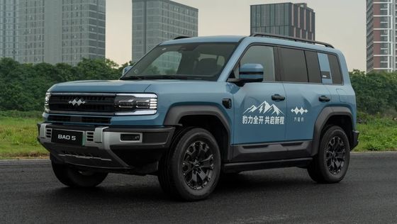 최신 출시 BYD 레오파드 FANGCHENGBAO 5 2024 PHEV 전기 자동차 4.8s 0-100km/h 가속 125km CLTC NEW EV CAR