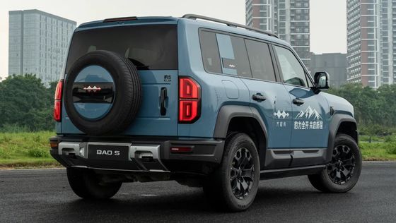 최신 출시 BYD 레오파드 FANGCHENGBAO 5 2024 PHEV 전기 자동차 4.8s 0-100km/h 가속 125km CLTC NEW EV CAR