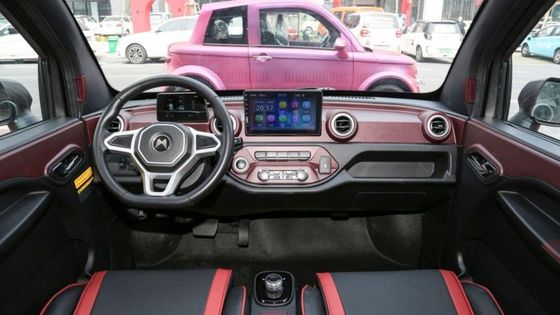 2023 인기 RHD 후아지 오메가 오미카 순전력 자동차 범위 128KM 신 에너지 차량 EV 미니카