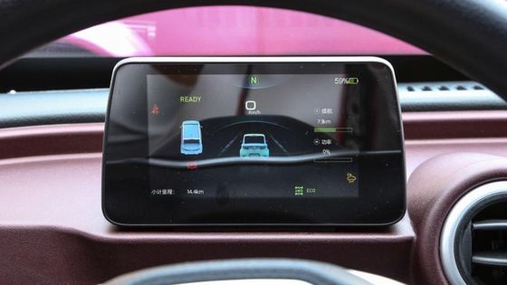 2023 인기 RHD 후아지 오메가 오미카 순전력 자동차 범위 128KM 신 에너지 차량 EV 미니카