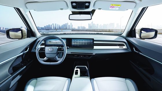 최신 순수 전기차 KGM 토레스 EVS 최고속 109mph 최고속 152kw 207PS 최대 전력 준비 순수 전기차