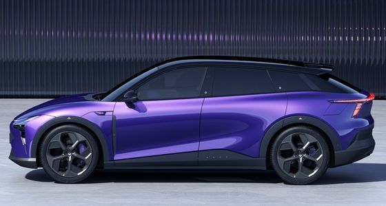 자율주행 로봇 2024 Jiyue01 200kw 모터 파워 272 PS 550km CLTC 범위 순수 전기 자동차 최고 속도 200km/h