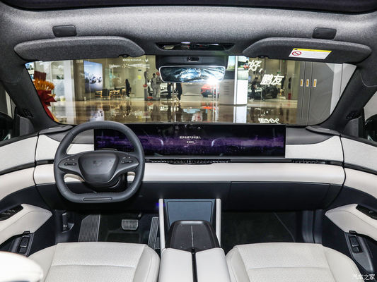 자율주행 로봇 2024 Jiyue01 200kw 모터 파워 272 PS 550km CLTC 범위 순수 전기 자동차 최고 속도 200km/h