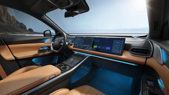 새로운 프리미엄 전기 SUV -Xpeng G9 2024 570km pro 230 엔진 전력 430N.m 토크 6.4sec 0-100km/h 가속