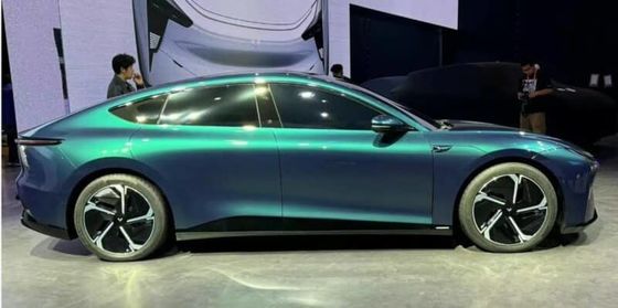 사전 판매 지일리&바이두 공동 브랜드 Jiyue07 순수 전기 차량 200kw/271P.s 모터 파워 2WD 드라이브 트레인 4도어/5석