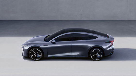 사전 판매 지일리&바이두 공동 브랜드 Jiyue07 순수 전기 차량 200kw/271P.s 모터 파워 2WD 드라이브 트레인 4도어/5석