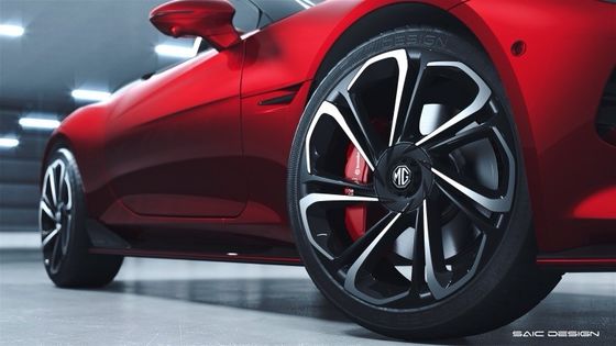 MG 사이버스터 트로피 전동 스포츠카 건전한 335bhp와 350파운드 Ft 토크, 77kwh 배터리 아래 336 마일 범위