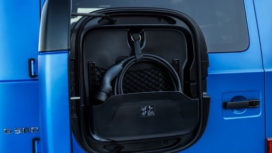 하이엔드 오프로더 프리셀 2025 메르세데스-벤츠 G580 EQ 기술 Gee Whiz 116kwh 배터리 180km/h 최고 속도