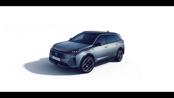 전판 2024 퓨조 E-5008 SUV 500km 범위 최고 326마력 (240KW) 듀얼 모터 AWD 순수 전기 차량