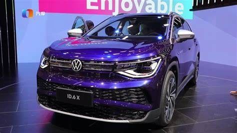 VW ID6X 큰 전기 자동차 617 킬로미터 원거리 순수한 전기 SUV 차량 160 킬로미터 / Ｈ