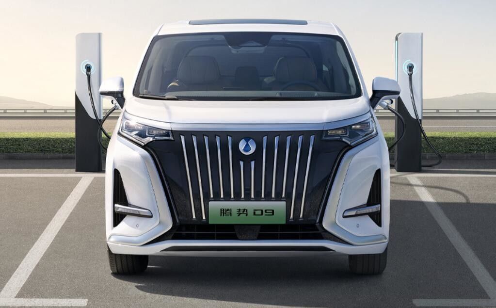 덴자 D9 MPV EV 자동차 571nm 리튬 철 배터리 4WD 전기 SUV 180 킬로미터 / Ｈ