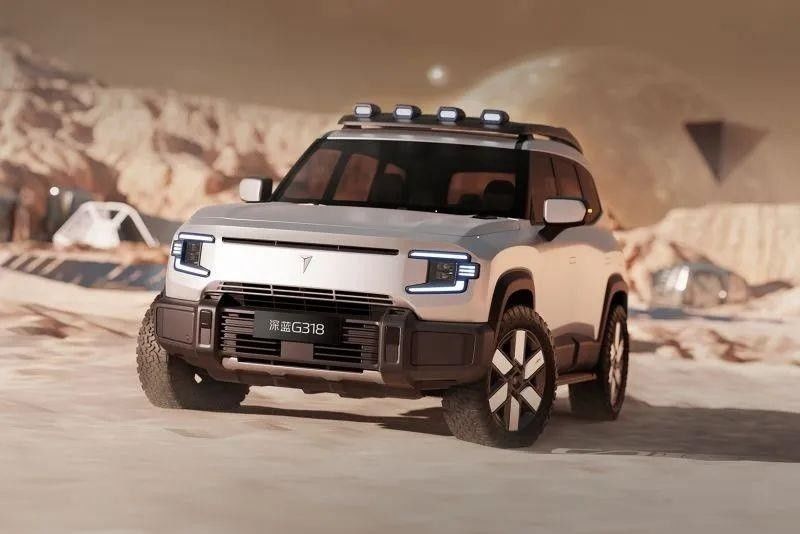 듀인 전기 모터 18.4/35.1 Kmh 배터리 팩에서 최대 424 HP까지의 Deepal G318 레인지 확장자 EV